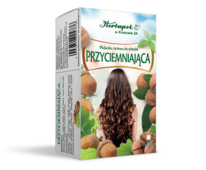 Płukanka ziołowa do włosów PRZYCIEMNIAJĄCA 18 saszetek po 3,0g