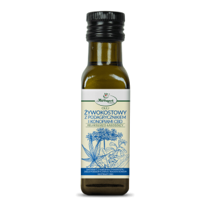 Olej ŻYWOKOSTOWY z podagrycznikiem i konopiami CBD 100ml