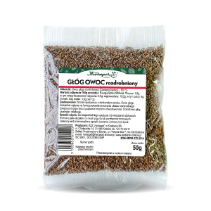 GŁÓG Owoc Rozdrobniony 50g