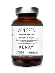 Żeńszeń fermentowany GS15-4® 30 kaps