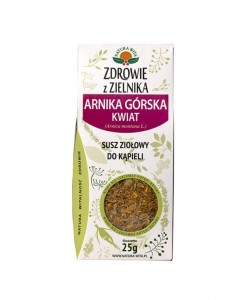 ARNIKA GÓRSKA KWIAT SUSZ ZIOŁOWY DO KĄPIELI 25 g
