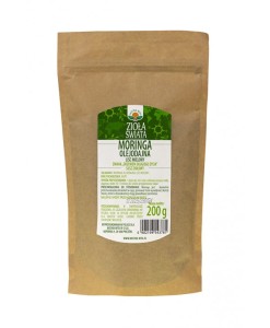 MORINGA OLEJODAJNA LIŚĆ MIELONY 200g