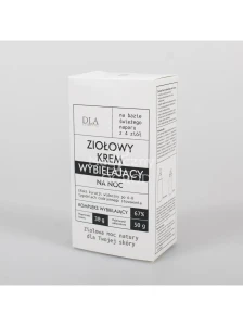 Ziołowy krem wybielający na bazie świeżego naparu z 4 ziół 30g