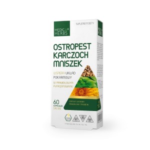 Ostropest Karczoch Mniszek 60 kaps.