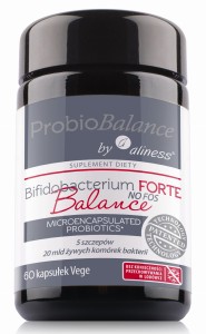 ProbioBALANCE, Bifidobacterium FORTE Balance NO FOSS, 20 mld. x 60 vege caps.