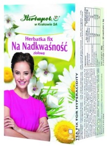 HERBATKA FIX NA NADKWAŚNOŚĆ 20 saszetek po 2,0g