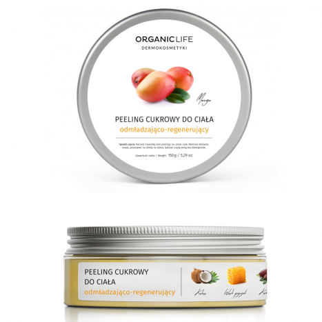 Peeling cukrowy do ciała odmładzająco-regenerujący organic life ae3f2e46bef531b42d1caaf73e8aedfd.png