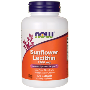 Lecytyna słonecznikowa Sunflower lecithin 100 kapsułek