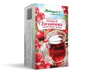 HERBATKA fix ŻURAWINOWA 3,0g 20 sztuk