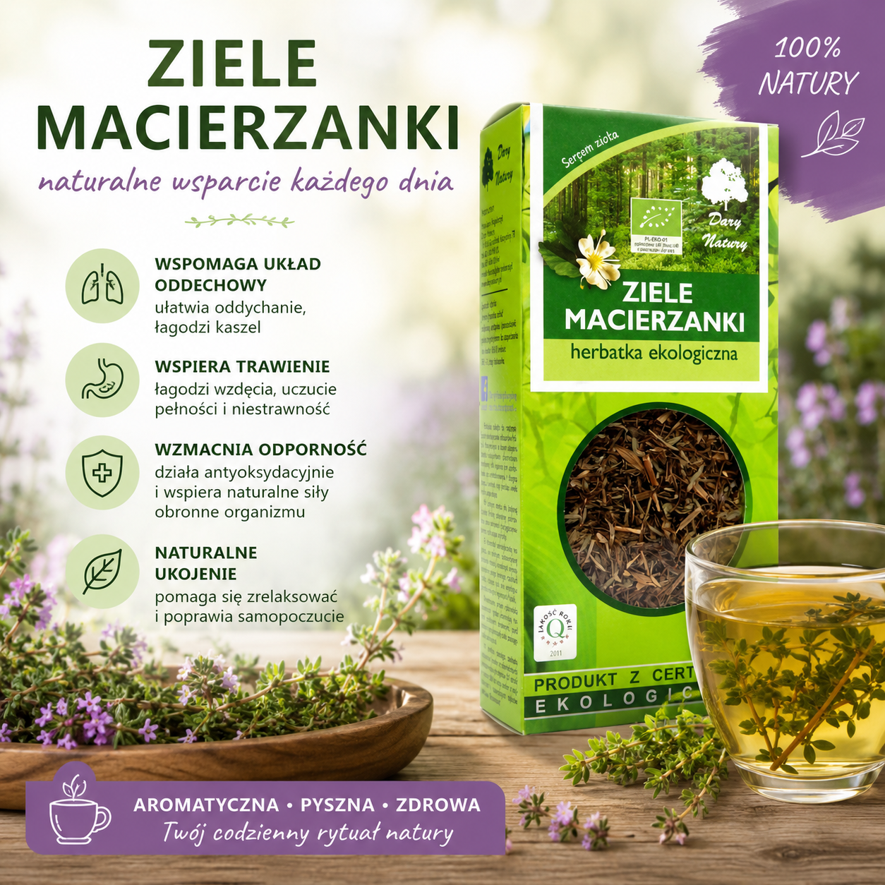 Macierzanka ziele